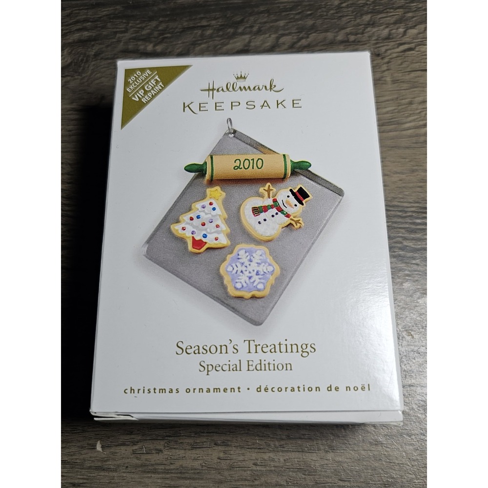 2010 Hallmark Keepsake "Season's Treatings" Special Edition Repaint NIB